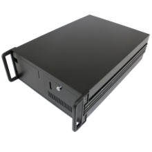 20 slot chassis with 300 watt PS/2 power supply, Black color